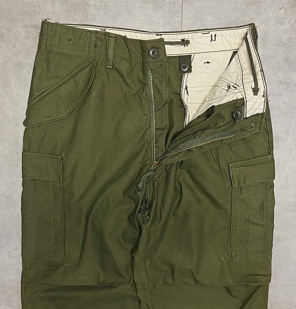 画像: 70'S アメリカ軍 US ARMY M-65 フィールドパンツ M-R (DEADSTOCK)