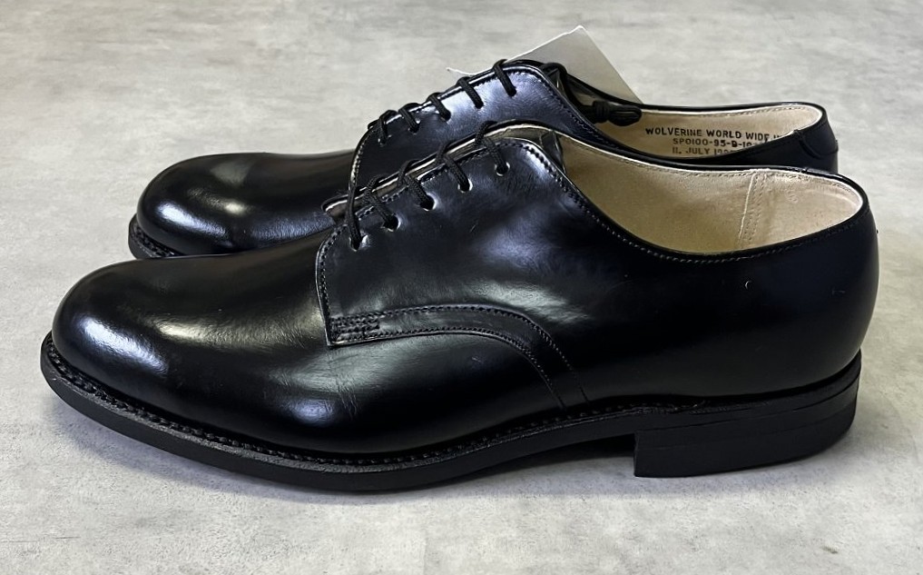 画像2: 90'S アメリカ軍 US NAVY "WOLVERINE WORLD WIDE INC製" ラバーソール サービスシューズ (DEADSTOCK)