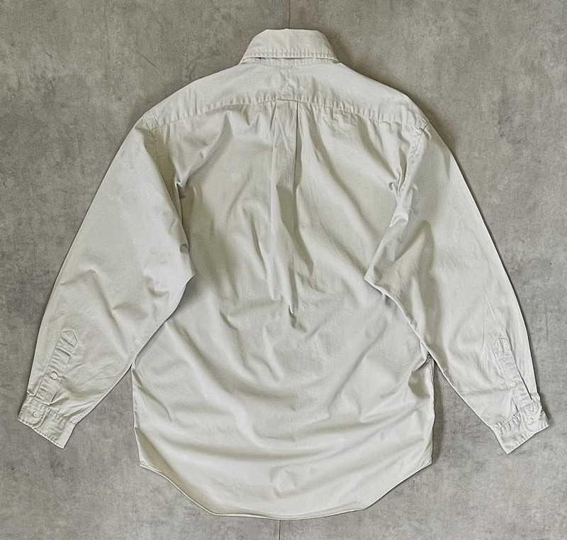 画像3: 90'S RALPH LAUREN "BLAKE" ツイル BDシャツ ベージュ (VINTAGE)