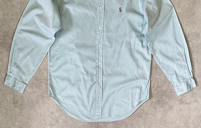 画像: 90'S RALPH LAUREN "CLASSIC FIT" オックスフォード BDシャツ ミントグリーン (VINTAGE)