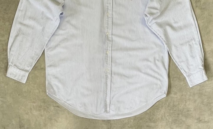 画像: 90'S RALPH LAUREN "YARMOUTH" オックスフォード BDシャツ ストライプ (VINTAGE)