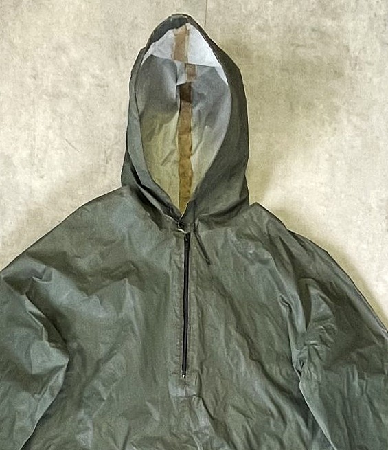 画像: 70'S LL Bean "筆記体タグ" デッキパーカー オリーブ (VINTAGE)