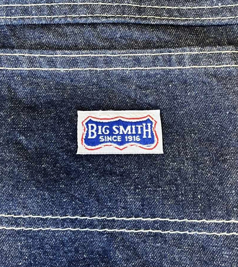 画像5: 80'S BIG SMITH デニム ペインターパンツ SCOVILLジップ W38L29 インディゴ USA製 (VINTAGE)