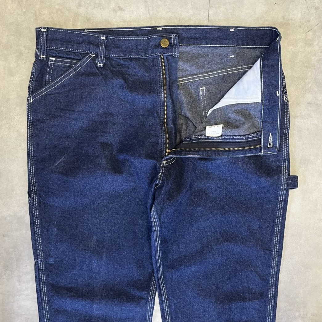 画像: 80'S BIG SMITH デニム ペインターパンツ SCOVILLジップ W38L29 インディゴ USA製 (VINTAGE)