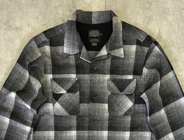 画像: 00'S PENDLETON "BOARD SHIRT" ウール オープンカラーシャツ オンブレチェック (DEADSTOCK)