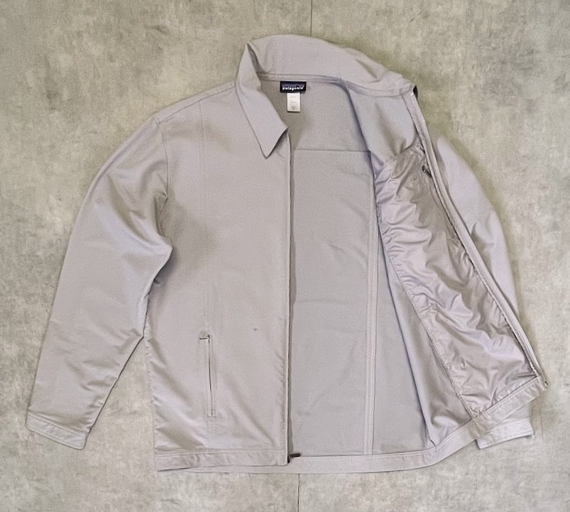 画像3: 00'S PATAGONIA "DISPATCH JACKET" ソフトシェル ドリズラージャケット ライトグレー (VINTAGE)