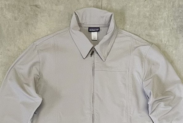 画像: 00'S PATAGONIA "DISPATCH JACKET" ソフトシェル ドリズラージャケット ライトグレー (VINTAGE)