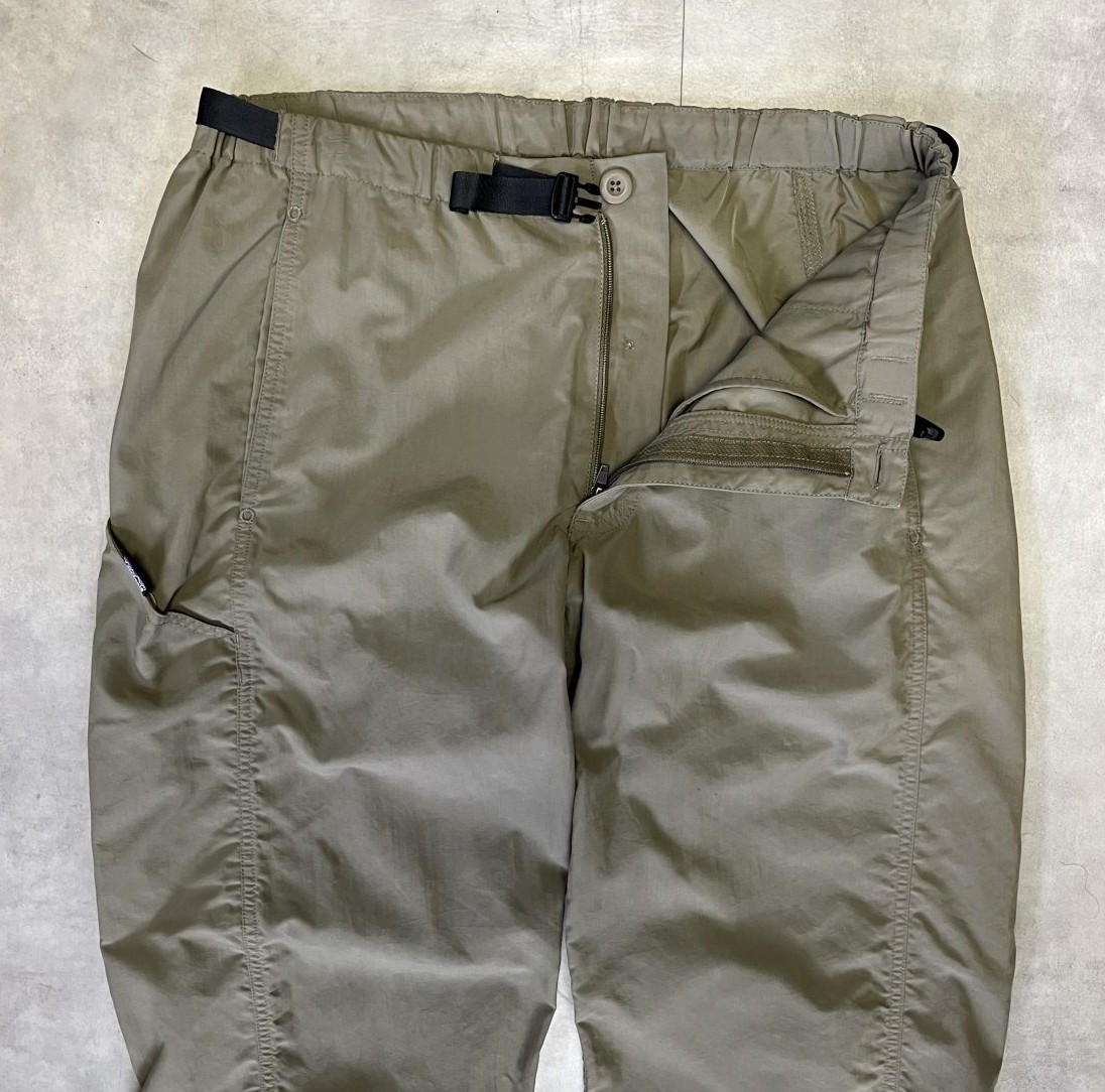 画像: 00'S PATAGONIA "GI II PANTS" ベルト付き ナイロンパンツ カーキ (VINTAGE)