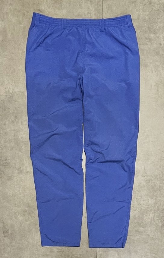 画像1: 90'S PATAGONIA 旧タグ ドローコード付き イージーパンツ ブルー USA製 (VINTAGE)