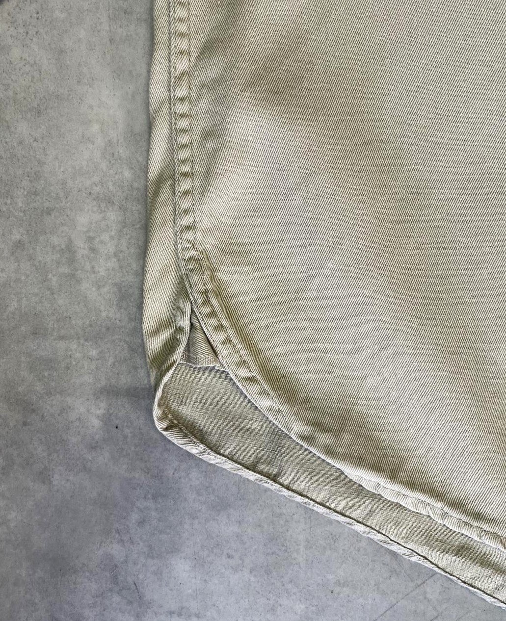 画像3: 60'S LEE "CHETOPA" マチ付き 長袖 ワークシャツ ベージュ USA製 (VINTAGE)