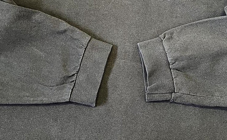 画像: 90'S NIKE 白タグ モックネック 長袖 Tシャツ ブラック USA製 (VINTAGE)