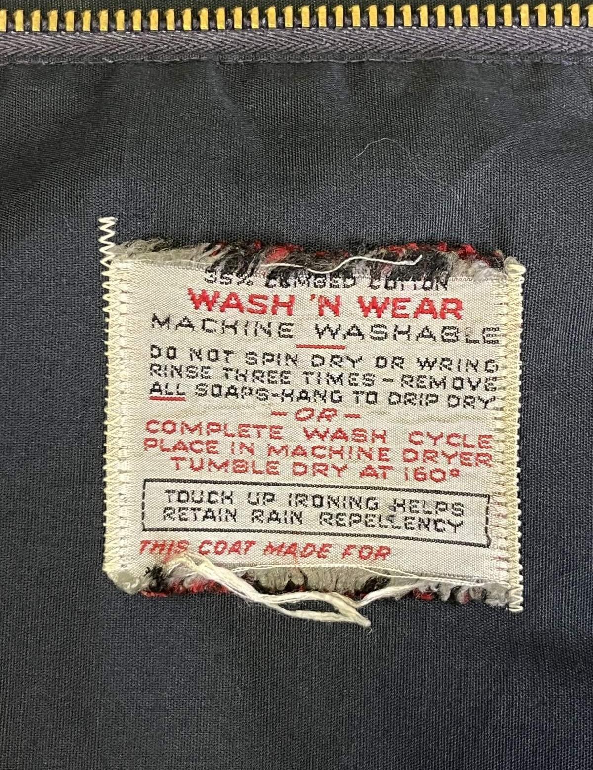 画像5: 60'S SIR RAIN by SIR JAC ドリズラージャケット ブラック TALONジップ (VINTAGE)