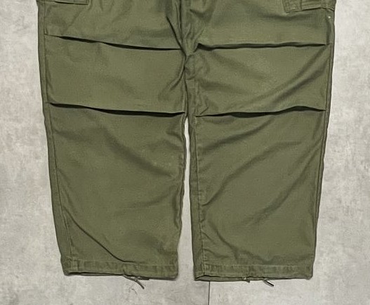 画像: 60'S アメリカ軍 US ARMY M-65 フィールドパンツ SCOVILLアルミジップ  M-R (VINTAGE)