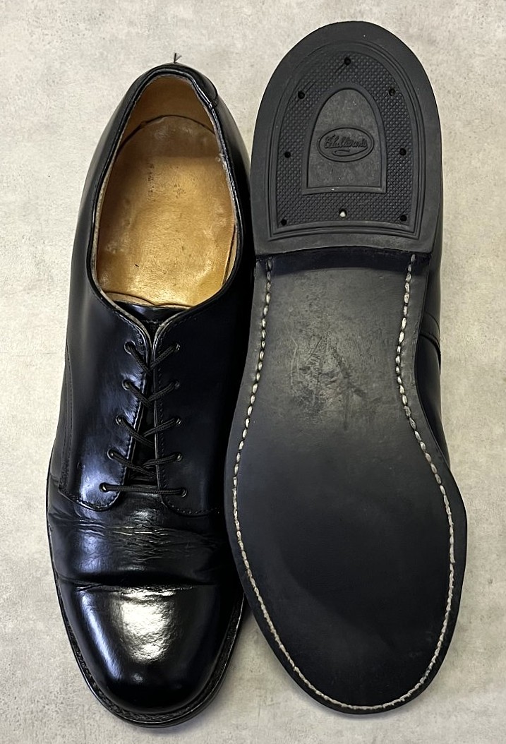 画像: 80'S アメリカ軍 US NAVY "CRADDOCK-TERRY製" ラバーソール サービスシューズ (VINTAGE)