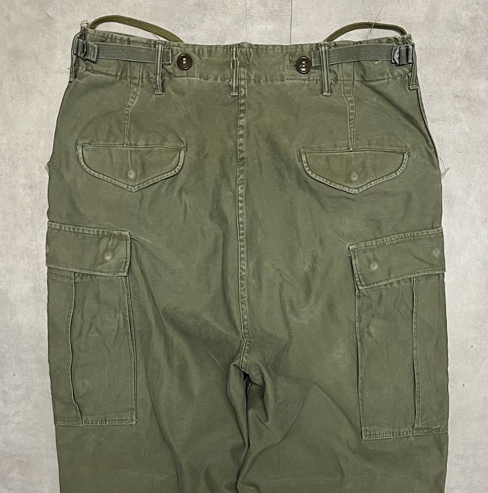 画像: 50'S アメリカ軍 US ARMY M-51 フィールドパンツ TALONアルミジップ S-R (VINTAGE)