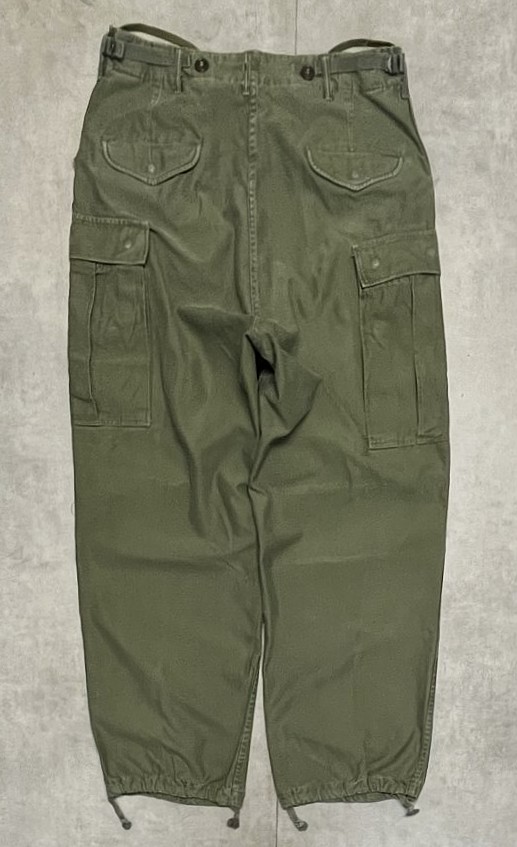 画像5: 50'S アメリカ軍 US ARMY M-51 フィールドパンツ TALONアルミジップ S-R (VINTAGE)