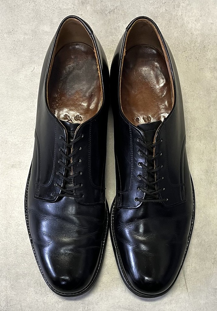 画像: 60'S アメリカ軍 US NAVY "GENESCO INC製" 6アイレット レザーソール サービスシューズ (VINTAGE)