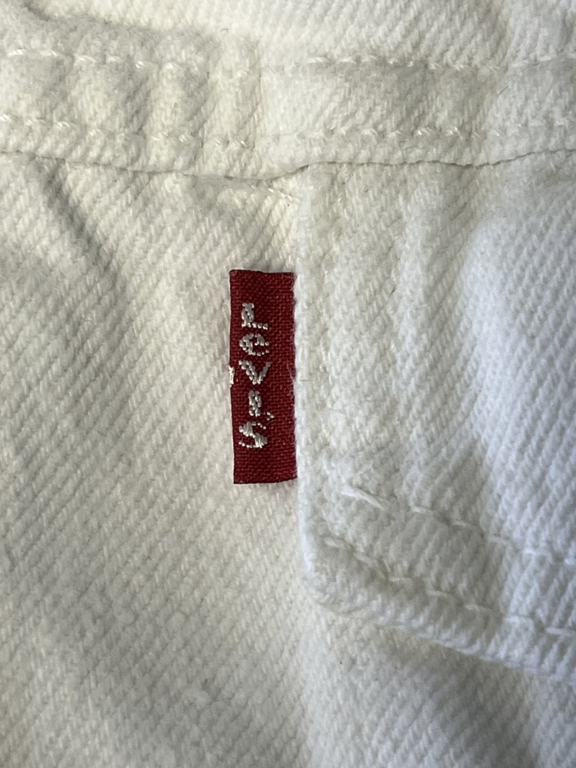 画像: 90'S LEVIS "70503" スモールe 4thモデル デニムジャケット ホワイト ユーゴスラビア製 (VINTAGE)
