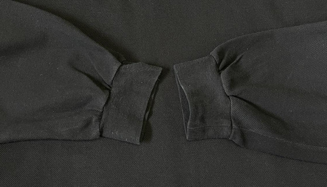 画像: 80'S CHEMISE LACOSTE 長袖 ポロシャツ ブラック フランス製 (VINTAGE)