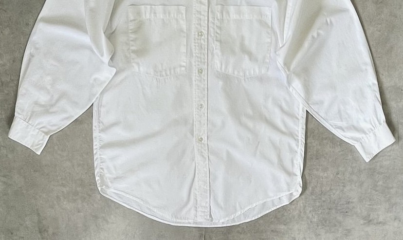 画像: 80'S CHRISTIAN DIOR MONSIEUR ポプリンシャツ ホワイト (VINTAGE)