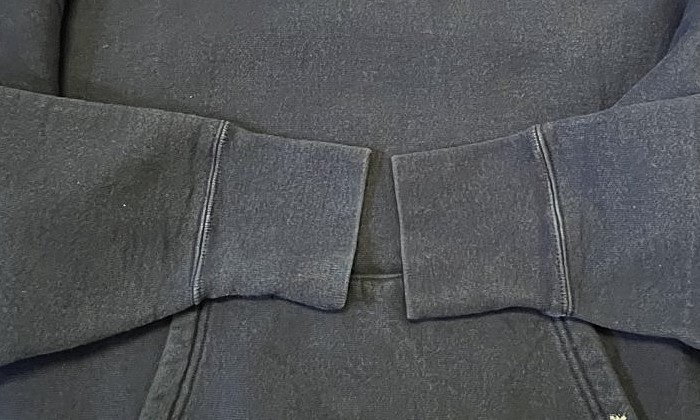 画像: 90'S CAMBER 両面プリント ヘビーウエイト スウェットパーカー ネイビー USA製 (VINTAGE)