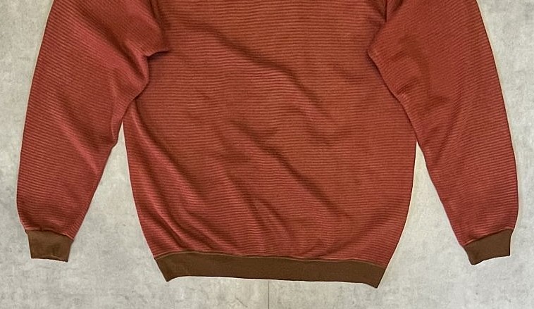 画像: 70'S SPORTSWEAR ラグランスリーブ スウェットシャツ ボーダー柄 (VINTAGE)