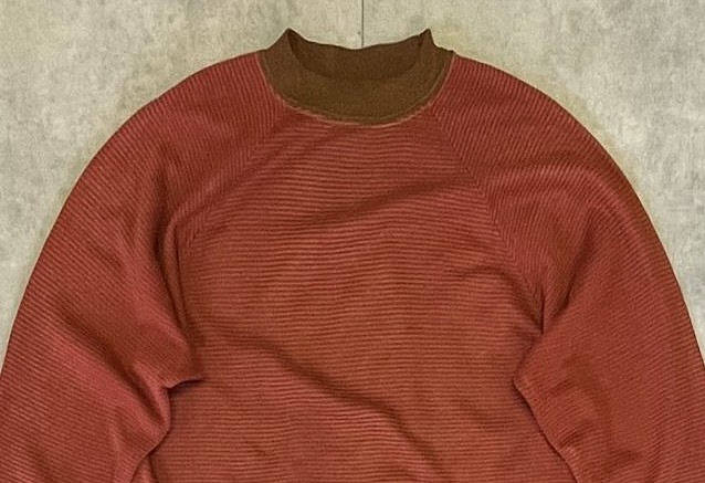 画像: 70'S SPORTSWEAR ラグランスリーブ スウェットシャツ ボーダー柄 (VINTAGE)