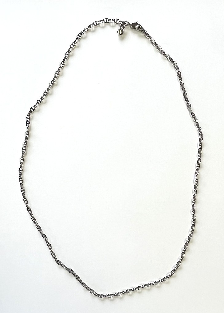 画像1: VIN'S "CHAIN NECKLACE" MARINE ANTIQUE SILVER (NEW)