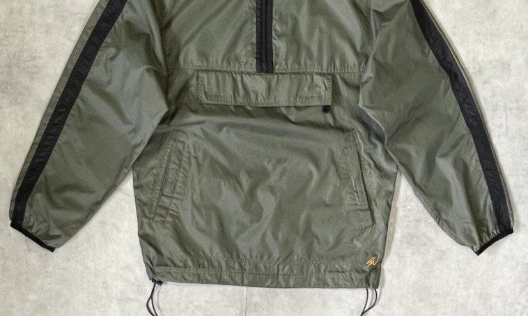 画像: 90'S VINTAGE GAP by SEAN WOTHERSPOON 旧タグ ナイロン アノラック オリーブ/ブラック (VINTAGE)