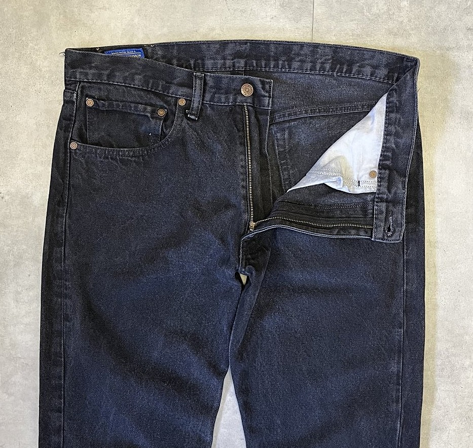 画像: PENDLETON ブーツカットデニム ブラック W36L30 メキシコ製 (VINTAGE)