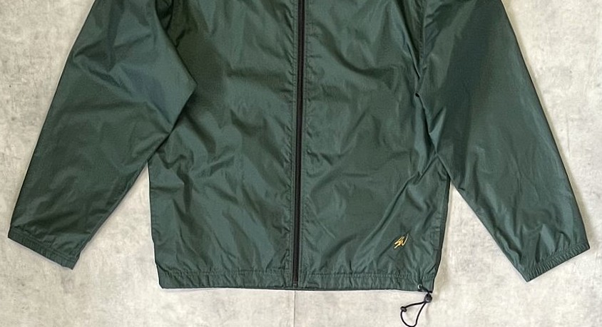 画像: 90'S VINTAGE GAP by SEAN WOTHERSPOON 旧タグ フルジップ ナイロンジャケット ダークグリーン (VINTAGE)