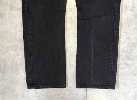 画像: PENDLETON ブーツカットデニム ブラック W36L30 メキシコ製 (VINTAGE)