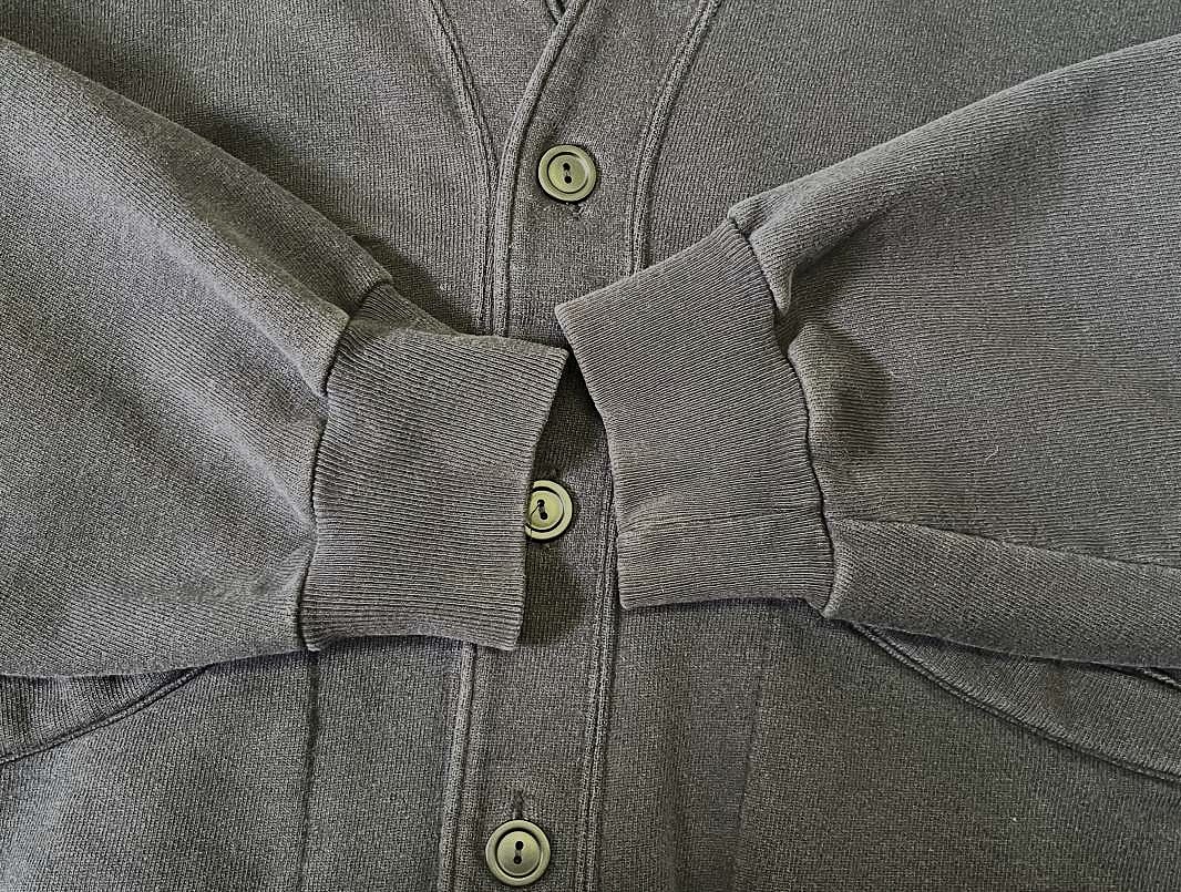 画像: 90'S CHAMPION 青タグ スウェット カーディガン フェードブラック USA製 (VINTAGE)