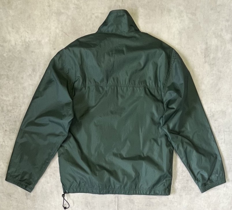 画像4: 90'S VINTAGE GAP by SEAN WOTHERSPOON 旧タグ フルジップ ナイロンジャケット ダークグリーン (VINTAGE)