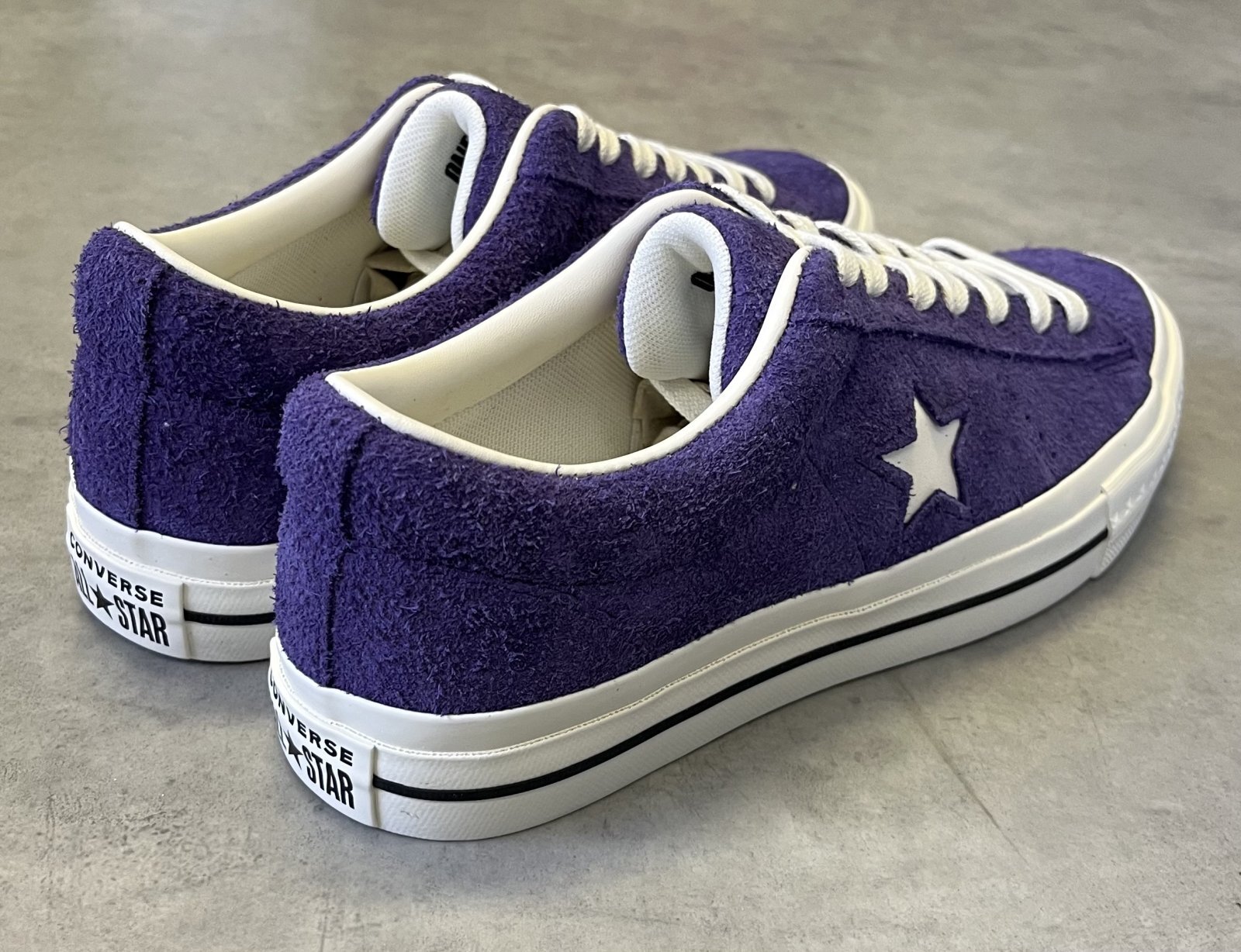 画像4: CONVERSE "ONE STAR" スウェード ローカット パープル 箱付き (NEW)