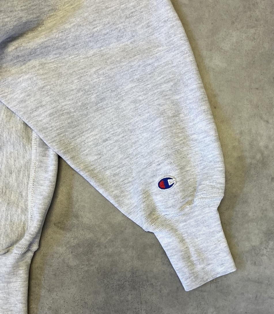 画像5: 90'S CHAMPION "HOPE COLLEGE" 刺繍タグ 染み込み三段プリント リバースウィーブ グレー メキシコ製 (VINTAGE)