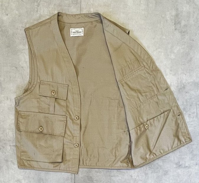 画像3: 70'S SAFTBAK フィッシングベスト タン (VINTAGE)
