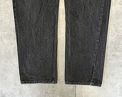 画像: 90'S LEVIS 501 デニム 先染めブラック W40L30 USA製 (VINTAGE)