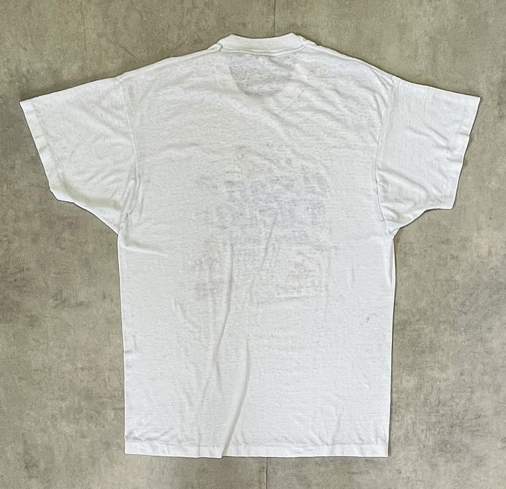 画像4: 80'S SAN DIEGO BLOOD BANK シングルステッチ 半袖 Tシャツ ホワイト USA製 (VINTAGE)