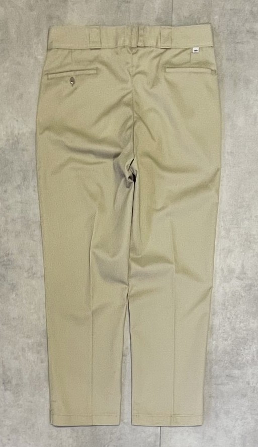 画像1: 80'S DICKIES 874 チビタグ ワークパンツ ベージュ W36L31 USA製 (VINTAGE)