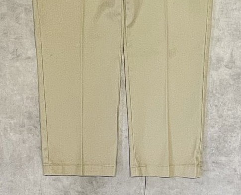 画像: 80'S DICKIES 874 チビタグ ワークパンツ ベージュ W36L31 USA製 (VINTAGE)