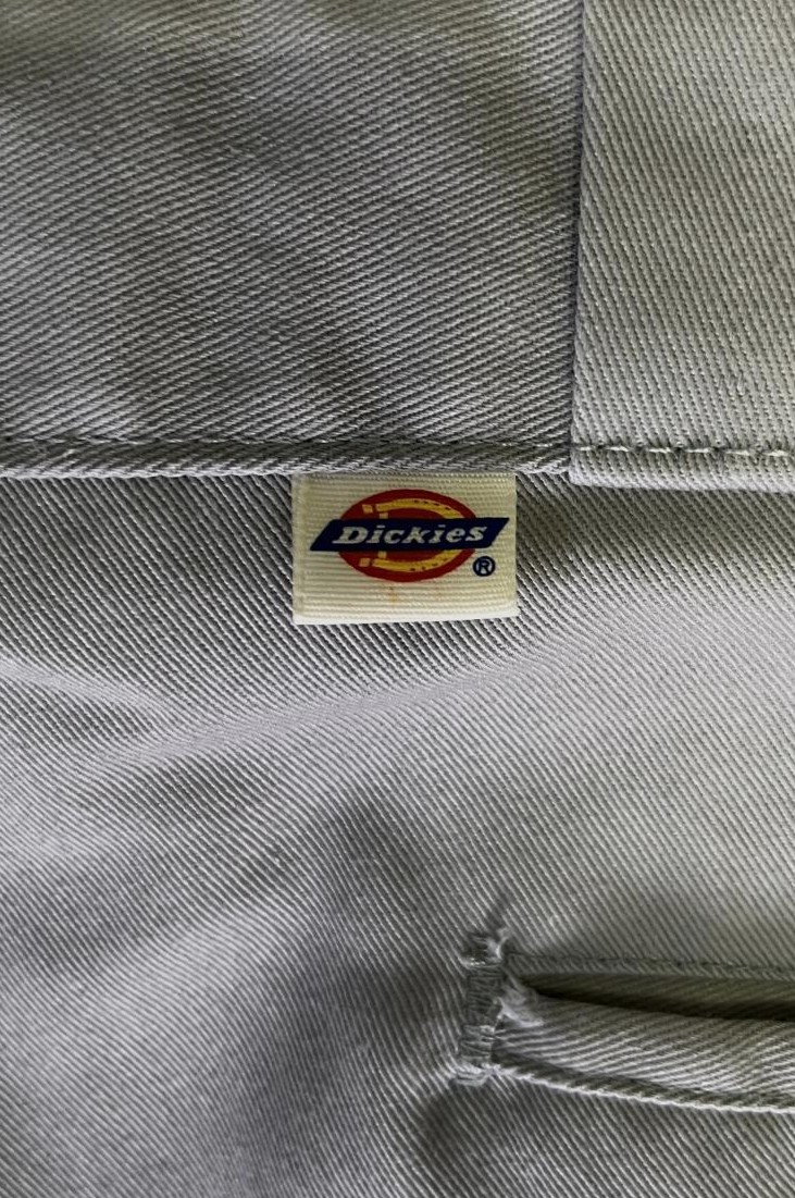 画像2: 80'S DICKIES 874 チビタグ ワークパンツ グレー W38L32 TALONジップ USA製 (VINTAGE)