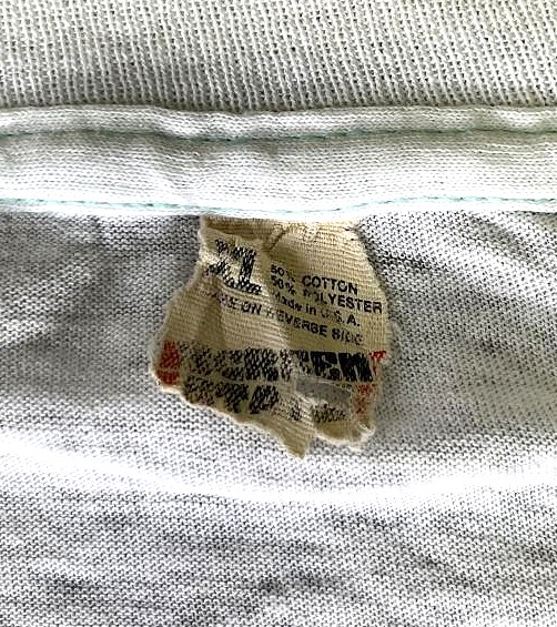 画像2: 80'S SAN DIEGO BLOOD BANK シングルステッチ 半袖 Tシャツ ホワイト USA製 (VINTAGE)