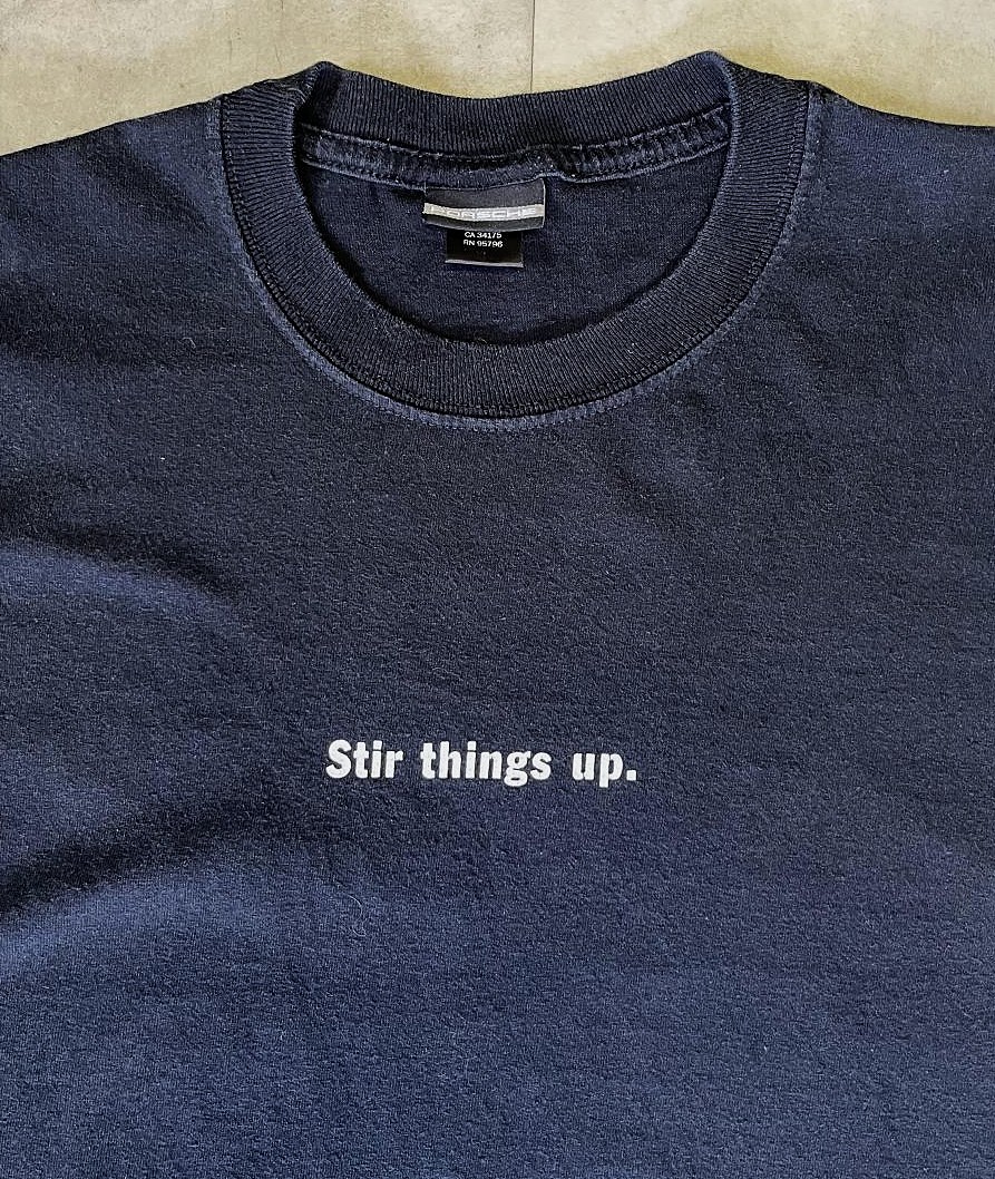 画像3: PORSCHE "CAYMAN S" 両面プリント 半袖 Tシャツ ブラック (VINTAGE)