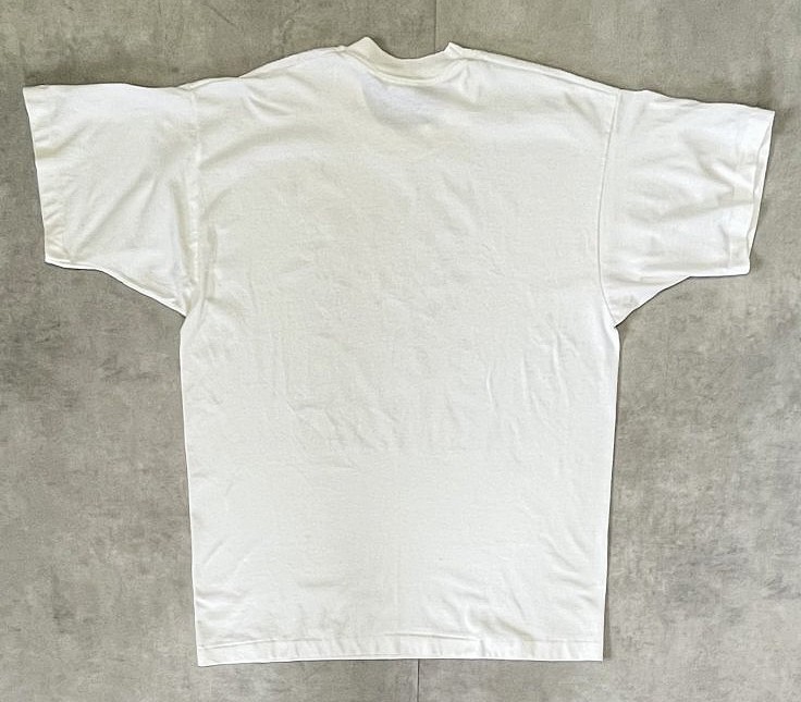 画像4: 90'S RILEY REUNION シングルステッチ 半袖 Tシャツ ホワイト (VINTAGE)