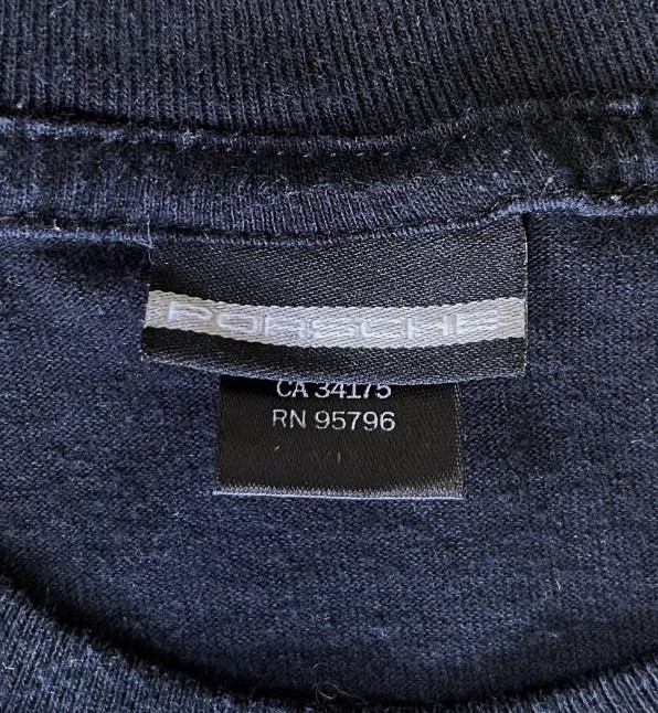 画像2: PORSCHE "CAYMAN S" 両面プリント 半袖 Tシャツ ブラック (VINTAGE)