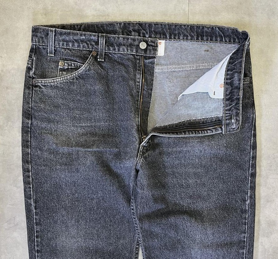 画像: 90'S LEVIS 517 デニム 先染めブラック W40L30 USA製 (VINTAGE)