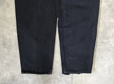 画像: 90'S LEVIS SILVER TAB "BAGGY" バギーデニム ブラック W38L32 USA製 (VINTAGE)