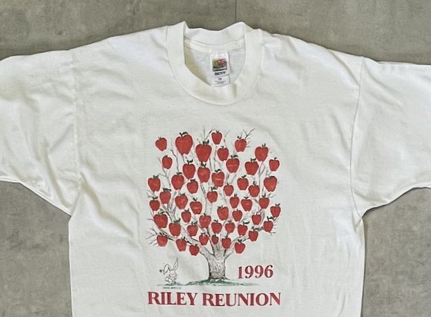 画像: 90'S RILEY REUNION シングルステッチ 半袖 Tシャツ ホワイト (VINTAGE)