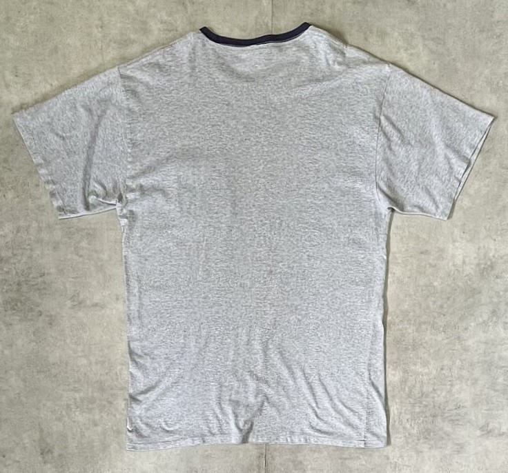 画像4: 90'S RALPH LAUREN "RL-67" シングルステッチ 半袖 ポケットTシャツ グレー USA製 (VINTAGE)